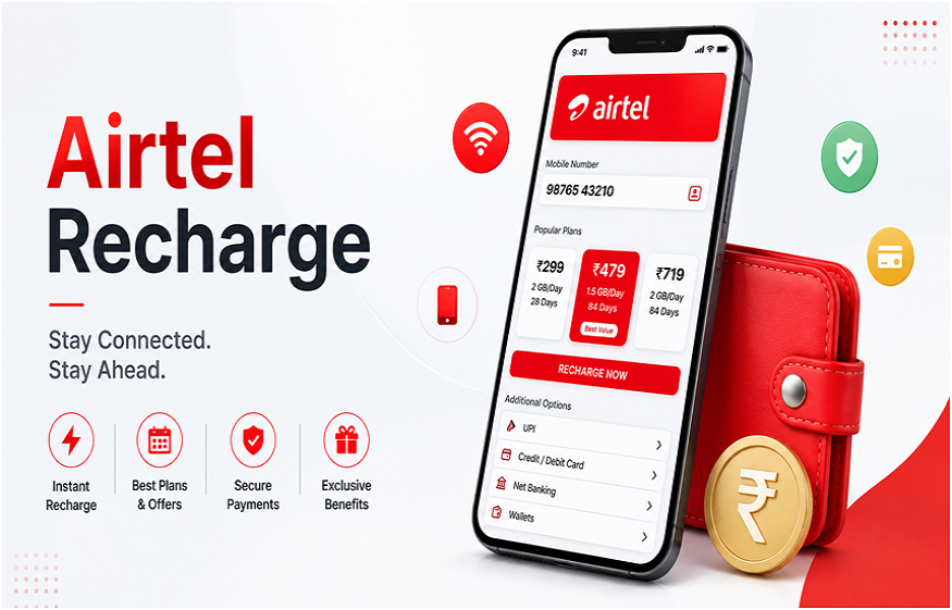 Before You Pay for an Airtel Recharge Plan Online, Compare Them First to See Which Is Better.